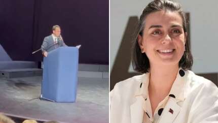 CHP Üsküdar kongresinde tansiyon yükseldi! Çağlar Atalar: Belediyeyi bana karşı kullanan ahlaksızlar var!