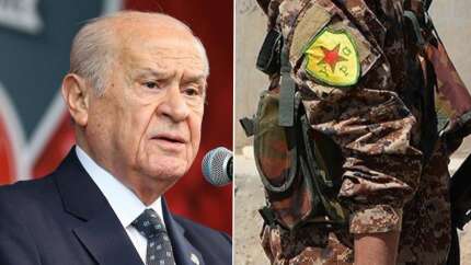 MHP lideri Devlet Bahçeli'den yeni İmralı mesajı! "YPG-SDG'ye çağrı yapsın! Silahların tamamı yakılmalıdır"