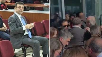 İmamoğlu diplomada sahtecilik davasında yine şov peşinde! CHP’liler barikat yıktı, İmamoğlu duruşmadan kaçtı!