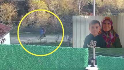 Kastamonu’yu sarsan kayıp vakası: Huriye Helvacı ve oğlunun yürüyerek uzaklaştığı anlar kamerada
