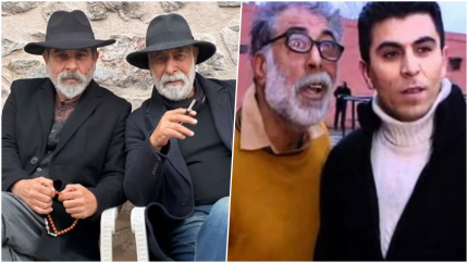Kurtlar Vadisi'nin ikonik baba ve oğul karakteri Abuzer ve Erdal Kömürcü yıllar sonra bir arada! Pozları sosyal medyayı salladı
