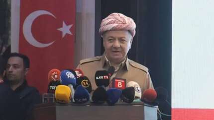 Tüm Kürtlerin yararına... Barzani de 'Terörsüz Türkiye' dedi