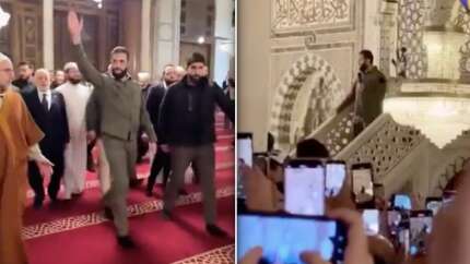 Esad rejiminin çöküşünün 1. yılında Şam’da tarihi an: Ahmed Şara Emevi Camii’nde sabah namazı kıldırdı, askeri üniformasıyla zafer konuşması yaptı
