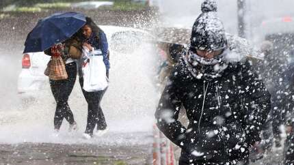 Meteoroloji açıkladı! Sağanak ve kar geliyor