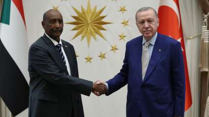 Cumhurbaşkanı Erdoğan, Sudan Egemenlik Konseyi Başkanı el Burhan ile görüştü