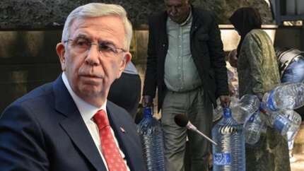 Ankara’da su çilesi çığrından çıktı! Vatandaş çeşmelerden su taşıyor... Mansur Yavaş neden hala sessiz?