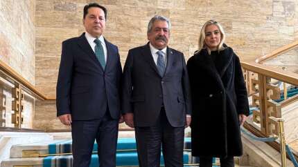 Süreç ziyareti! Eski Esenyurt Belediye Başkanı Ahmet Özer, MHP'li Feti Yıldız’ı ziyaret etti