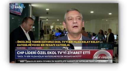 Arşivden bakın ne çıktı: Özgür Özel'den kara para soruşturması başlatılan Ekol TV'ye ziyaret! "Güler yüzlü ve genç bir ekip..."