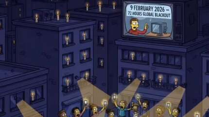 Simpsonlar’ın “9 Şubat kehaneti” yalanlandı: 72 saatlik küresel elektrik kesintisi iddiası asılsız!