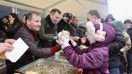 Sultanbeyli'de Karadeniz coşkusu! 2. Sultanbeyli hamsi festivali büyük bir coşkuyla gerçekleştirildi