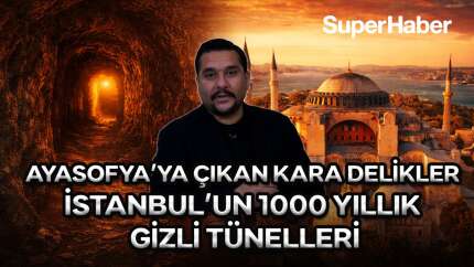Ayasofya'ya çıkan kara delikler! İstanbul'un 1000 yıllık gizli tünellerini Koray Kamacı anlattı!