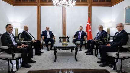 Bakan Fidan, Hamas heyetiyle görüştü