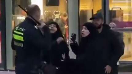 Hollanda polisinden Müslüman kadınlara ırkçı şiddet!