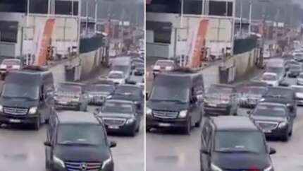 Özgür Özel'in Osmaniye konvoyu sosyal medyayı salladı! Ucu bucağı görünmeyen konvoy gündem oldu...