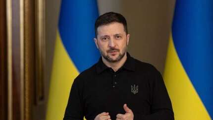 Ukrayna Devlet Başkanı Volodimir Zelenski: 1400'ün üzerinde bina ısıtmasız kaldı