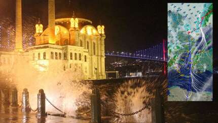 Prof. Dr. Mikdat Kadıoğlu İstanbul'daki kuvvetli lodosun sebebini açıkladı