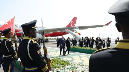 Cumhurbaşkanı Erdoğan Etiyopya'da