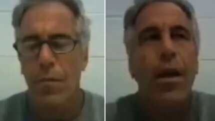 Epstein'in hücresindeki son görüntüleri sızdı! Yüzündeki yarayı gösterip o anları anlattı: Siyah bir adam beni öptü, gerçekten iğrençti!