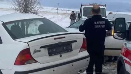 Kayseri’de iki otomobil çarpıştı: 1 ölü, 1 yaralı