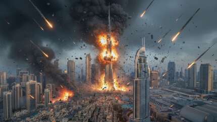 Ortadoğu'da savaş yayıldı: Dubai'de İran tedirginliği! Burj Khalifa boşaltılıyor... Tahran devasa gökdeleni vurursa ne olur? İşte olası senaryolar...