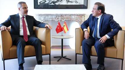 Dışişleri Bakanı Hakan Fidan, İspanyol mevkidaşı José Manuel Albares ile görüştü