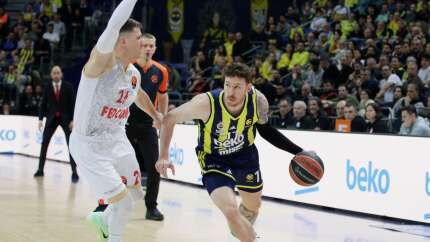 Fenerbahçe Beko AS Monaco'yu rahat geçti! Euroleague'de 30 haftada 22. galibiyet