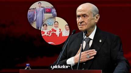 Devlet Bahçeli'den dünyanın bir ucuna anlamlı bayram hediyesi! Videoyu izleyen gözyaşlarına hakim olamıyor: Teşekkür ederiz Devlet dede