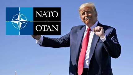 NATO’yu kuran Amerika NATO’yu karalamaya başladı! Trump: NATO bir “kâğıttan kaplan” bize yardıma gelmediler