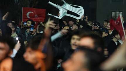 Kosova-Türkiye maçı sonrası vatandaşlar sokaklarda kutlama yaptı
