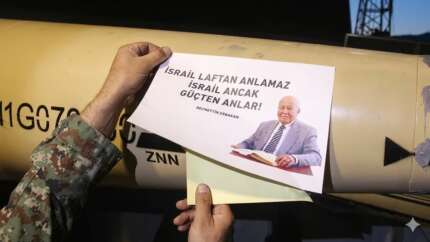 İran, İsrail'i Erbakan'la vurdu... Necmettin Erbakan’ın 30 yıl önceki uyarısı İran füzesinin üzerinde! "İsrail ancak güçten anlar!"