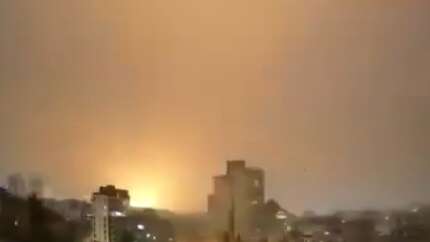 İran misillemeleri sürüyor: Tel Aviv'in doğusu bu şekilde vuruldu