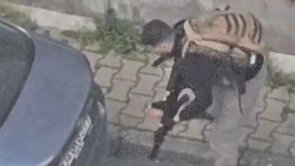 Levent'teki çatışmanın en net görüntüsü ortaya çıktı! İzmit'ten kiralık araçla gelip dehşet saçtılar...