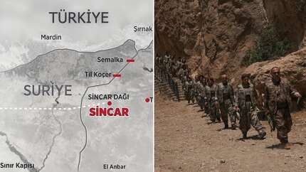 PKK dağ kadrosunu Sincar'dan çekiyor: Terör merkezinde tasfiye süreci başladı!