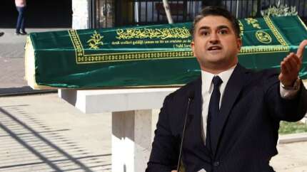 Milyonlarca dolar rüşvet ödemesine rağmen iskanı geciktirilen müteahhit, Onursal Adıgüzel'in katıldığı cenazeyi bastı!