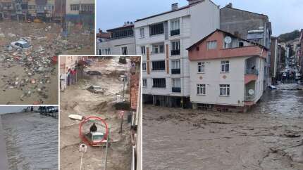Taş üstünde taş kalmadı! O ilimize sağanak vurdu, arabalar sele kapıldı: Çok sayıda yaralı var