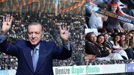 Cumhurbaşkanı Erdoğan'a özel ilgi! Kocaeli'de binlerce genç Türkiye'de ilki gerçekleştirdi: Görsel şov etkinliğe damga vurdu