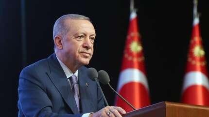 Cumhurbaşkanı Erdoğan, Süper Lig'e yükselen Çorum FK'yı tebrik etti