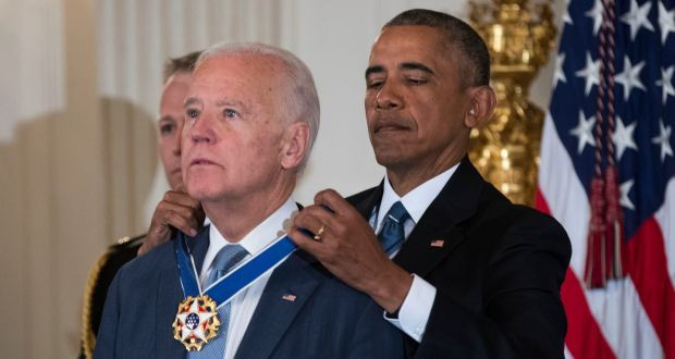 Joe Biden awarded freedom medal ile ilgili görsel sonucu