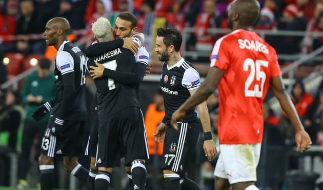 Beşiktaş Tosun Paşa ile İsrail'den galip d&ouml;n&uuml;yor