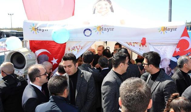Cumhurbaşkanı Erdoğan'dan 'hayır' &ccedil;adırına s&uuml;rpriz ziyaret! / VİDEO...