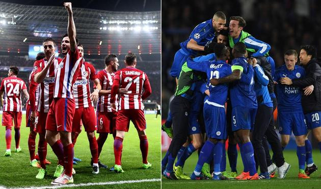 Atletico Madrid: 1 - Leicester City: 0  ma&ccedil;ın &ouml;zeti ve goller!