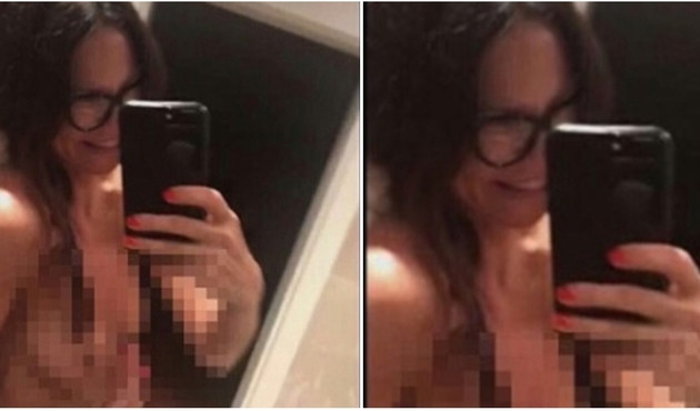 Ebru Şallı'nın olay pozu... Yanlışlıkla &ccedil;ıplak fotoğrafını paylaştı!