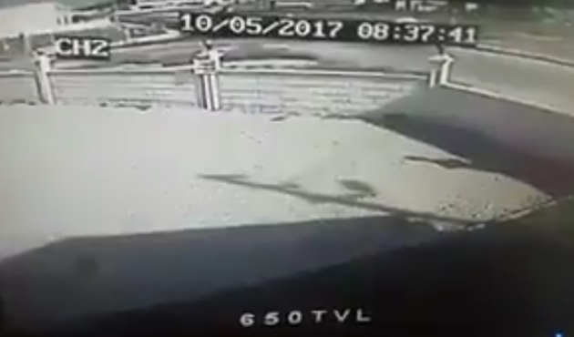 Başsavcı Mustafa Alper'in hayatını kaybettiği kazanın g&ouml;r&uuml;nt&uuml;s&uuml; yayımlandı!