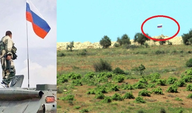Ter&ouml;r &ouml;rg&uuml;t&uuml;ne ABD'den sonra şimdi de Rus bayrağıyla destek!