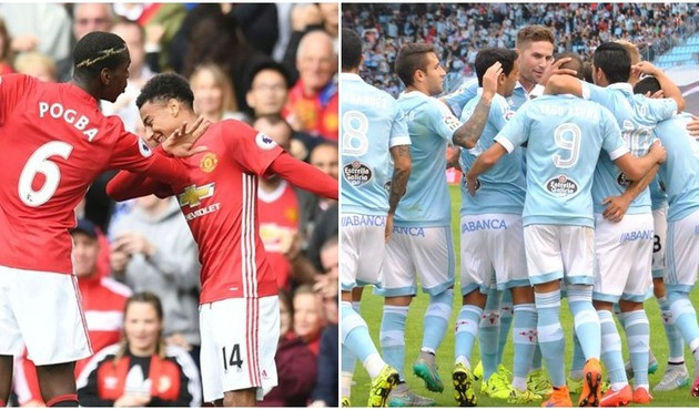 Manchester United - Celta Vigo ma&ccedil; &ouml;zeti ve golleri...