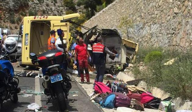 Marmaris'teki katliam gibi kazadan korkun&ccedil; g&ouml;r&uuml;nt&uuml;ler!