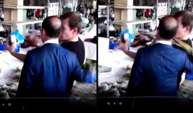 K&ouml;r oluyordu! Edirne Belediye Başkanı Recep G&uuml;rkan'a korkun&ccedil; saldırı / VİDEO