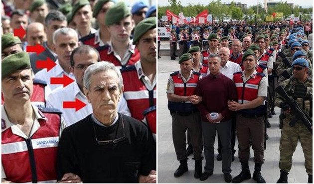 Darbenin beyin takımı b&ouml;yle g&ouml;r&uuml;nt&uuml;lendi!