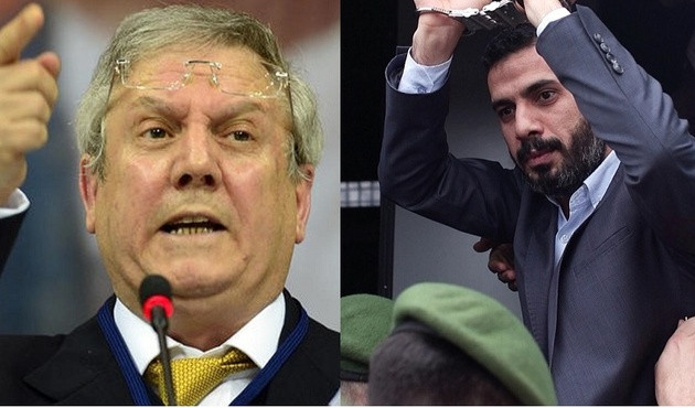 Aziz Yıldırım ile Mehmet Baransu birbirine girdi: "K&ouml;peksin, k&ouml;pek..."