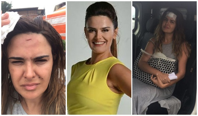 Tacize uğrayan &uuml;nl&uuml; sunucu anlattı: Yakasından tutup kafa attım!